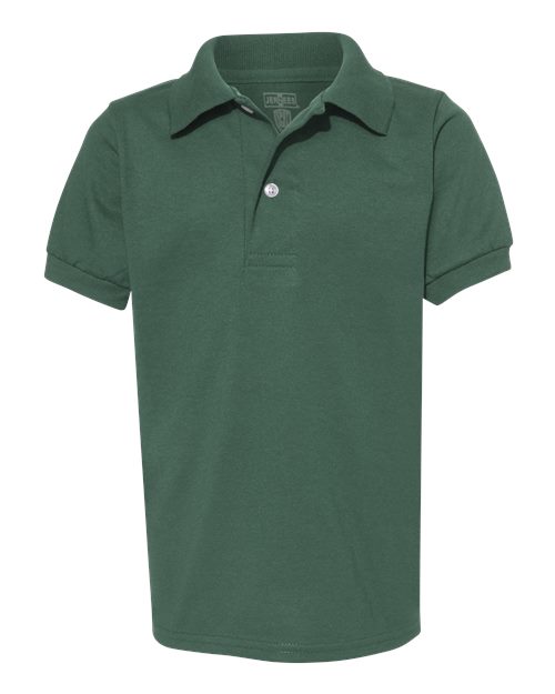 JERZEES Youth Spot Shield 50/50 Polo