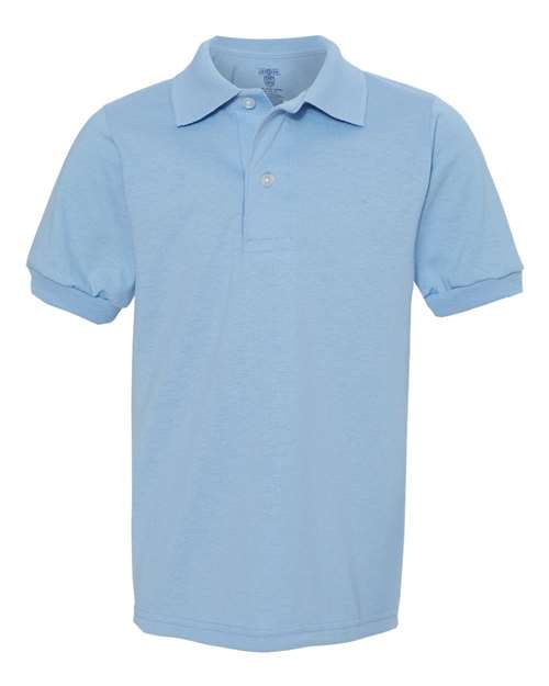 JERZEES Youth Spot Shield 50/50 Polo