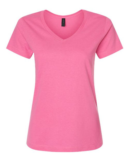 Gildan Women Soft Style V-Neck T-Shirt