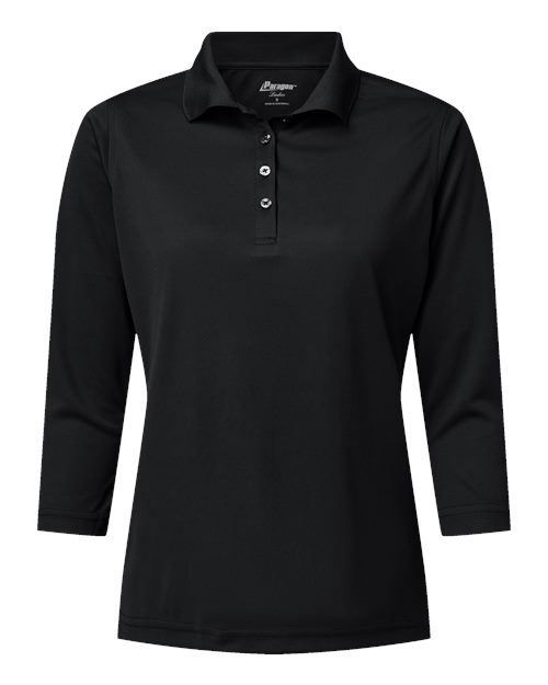 Paragon Women Lady Palm Three-Quarter Sleeve Polo