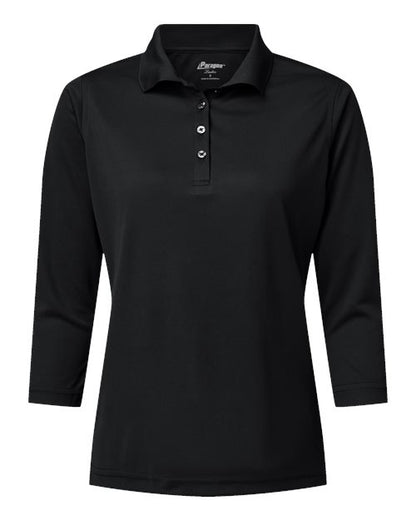 Paragon Women Lady Palm Three-Quarter Sleeve Polo