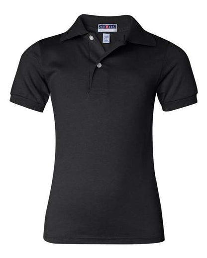 JERZEES Youth Spot Shield 50/50 Polo