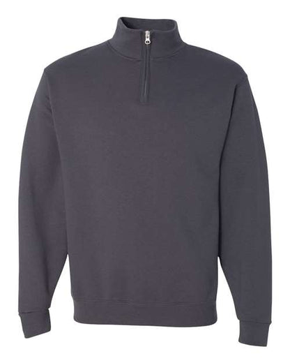 JERZEES Unisex NuBlend Cadet Collar Quarter-Zip Sweatshirt