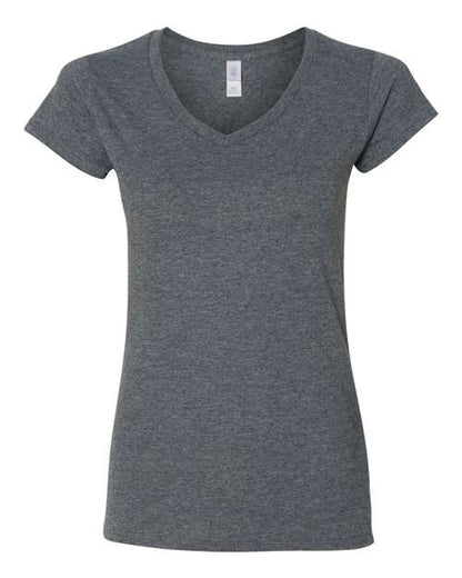 Gildan Women Soft Style V-Neck T-Shirt