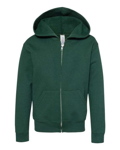 JERZEES Youth NuBlend Full-Zip Hooded Sweatshirt