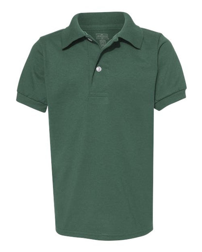JERZEES Youth Spot Shield 50/50 Polo