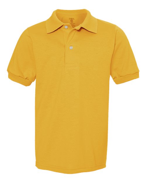 JERZEES Youth Spot Shield 50/50 Polo
