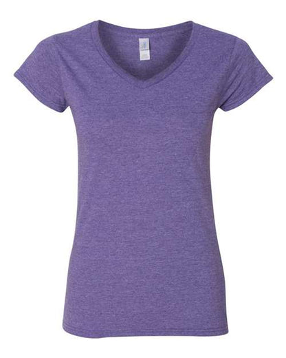 Gildan Women Soft Style V-Neck T-Shirt