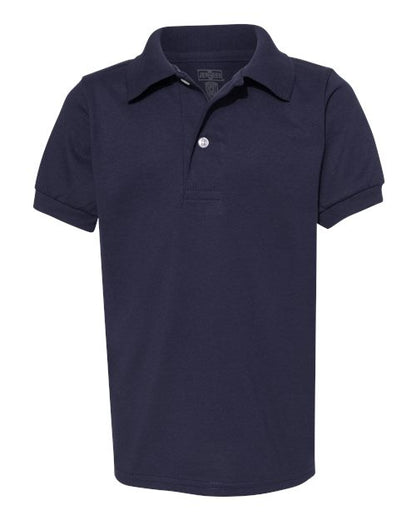 JERZEES Youth Spot Shield 50/50 Polo