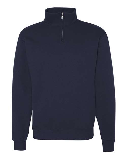 JERZEES Unisex NuBlend Cadet Collar Quarter-Zip Sweatshirt