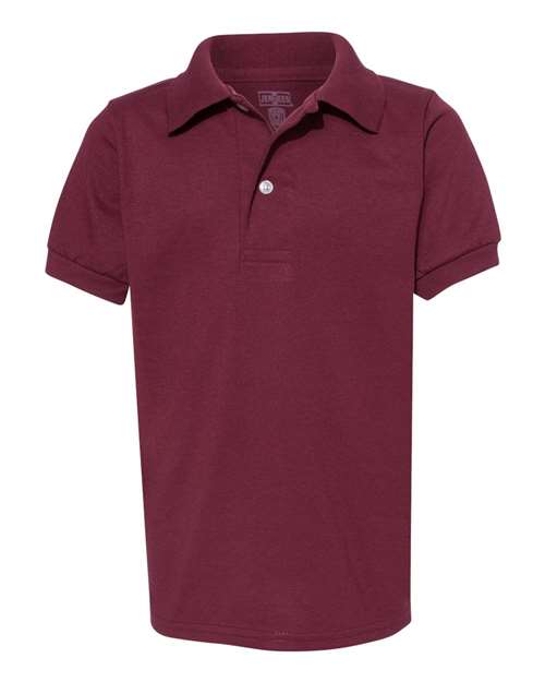 JERZEES Youth Spot Shield 50/50 Polo