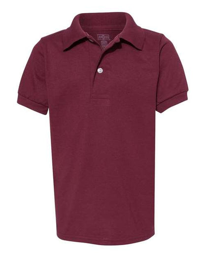 JERZEES Youth Spot Shield 50/50 Polo