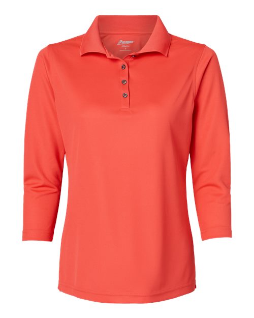 Paragon Women Lady Palm Three-Quarter Sleeve Polo