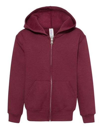 JERZEES Youth NuBlend Full-Zip Hooded Sweatshirt