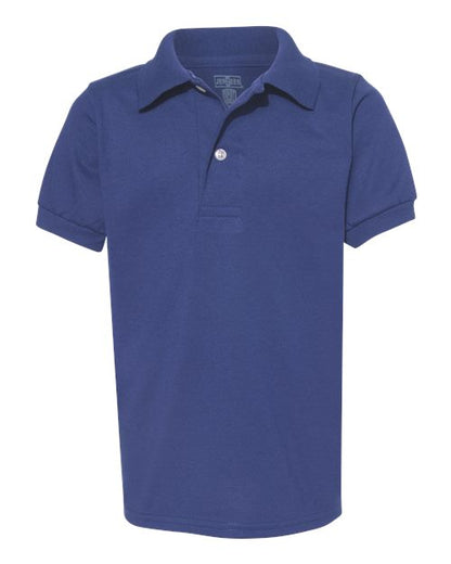 JERZEES Youth Spot Shield 50/50 Polo