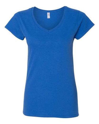 Gildan Women Soft Style V-Neck T-Shirt