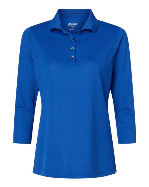 Paragon Women Lady Palm Three-Quarter Sleeve Polo