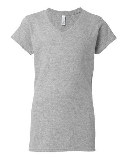 Gildan Women Soft Style V-Neck T-Shirt