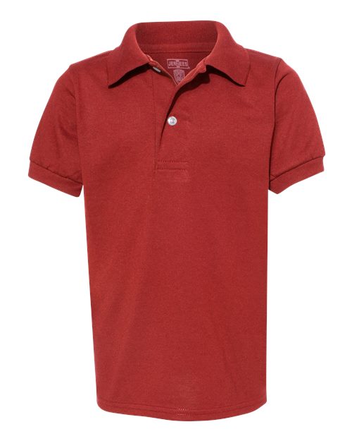JERZEES Youth Spot Shield 50/50 Polo