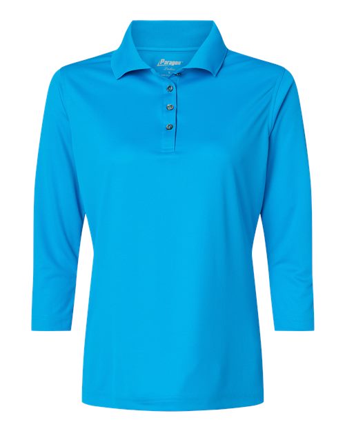 Paragon Women Lady Palm Three-Quarter Sleeve Polo