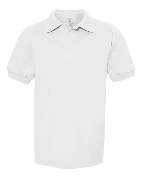 JERZEES Youth Spot Shield 50/50 Polo