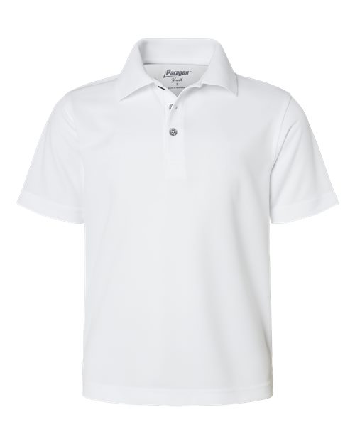 Paragon Youth Saratoga Performance Mini Mesh Polo