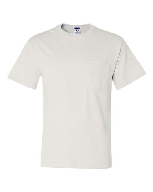 JERZEES Men Dri Power 50/50 Pocket T-Shirt