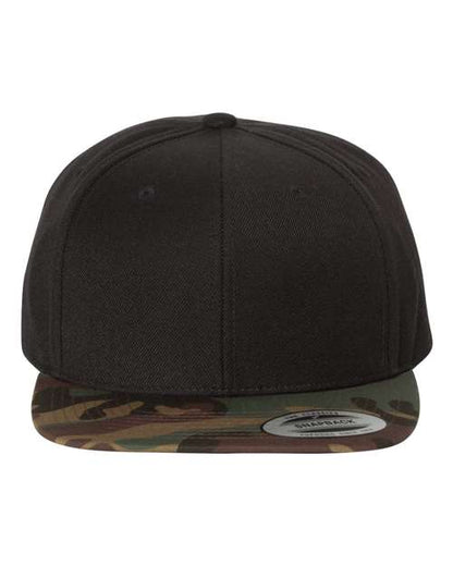 YP Classic 6098M Premium Flat Bill Snapback Hat