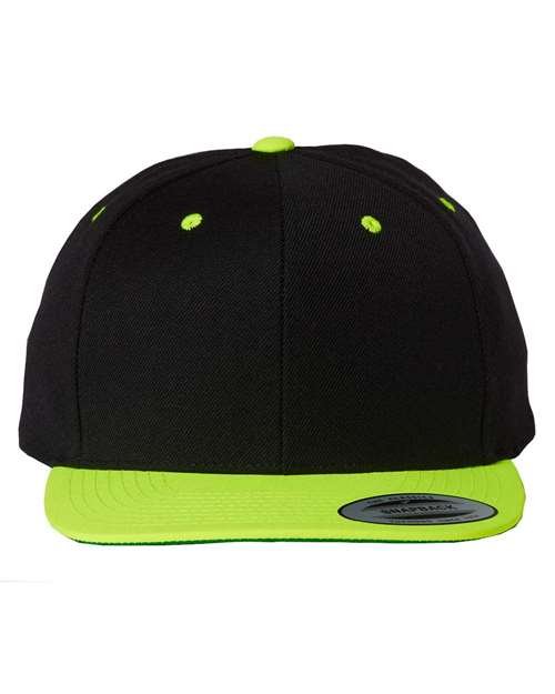 YP Classic 6098M Premium Flat Bill Snapback Hat