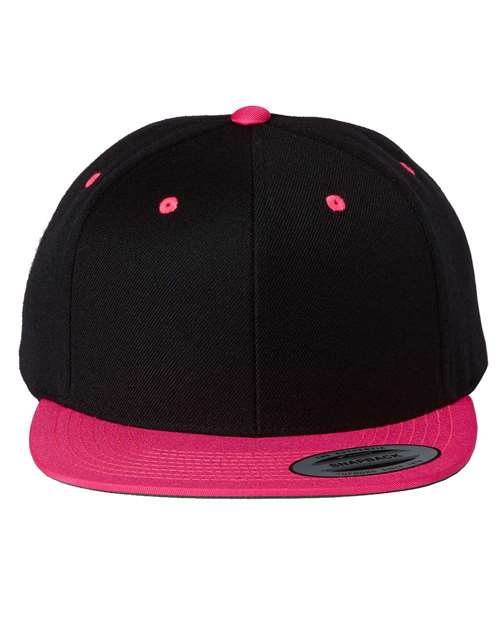 YP Classic 6098M Premium Flat Bill Snapback Hat