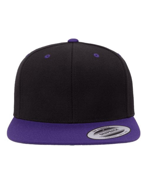 YP Classic 6098M Premium Flat Bill Snapback Hat