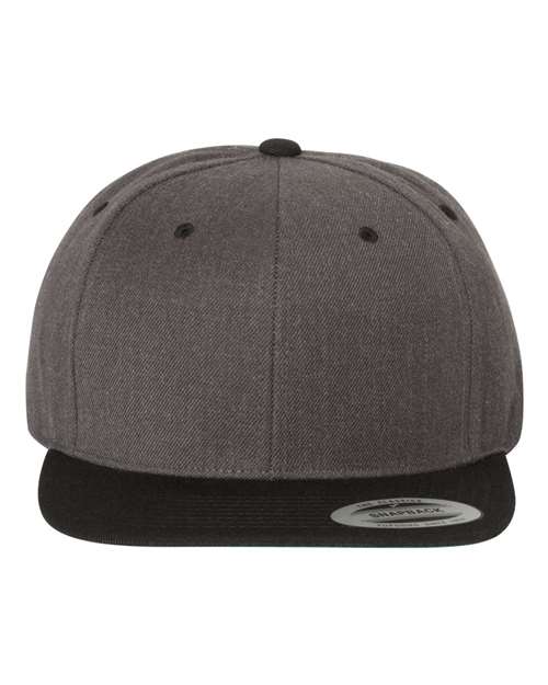 YP Classic 6098M Premium Flat Bill Snapback Hat