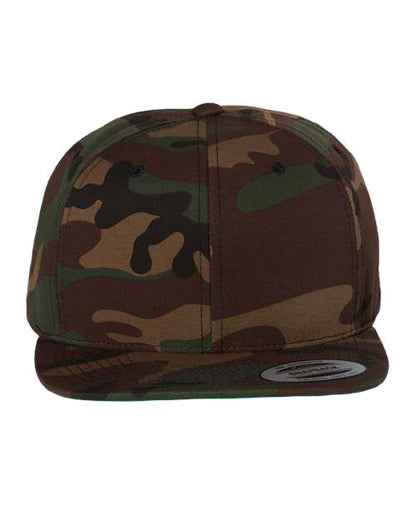 YP Classic 6098M Premium Flat Bill Snapback Hat