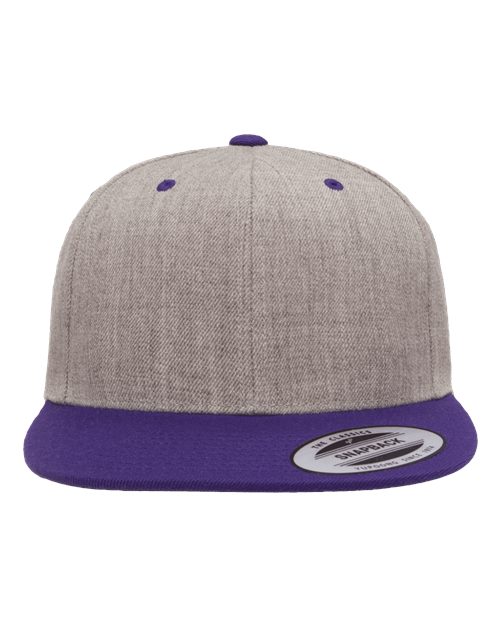 YP Classic 6098M Premium Flat Bill Snapback Hat